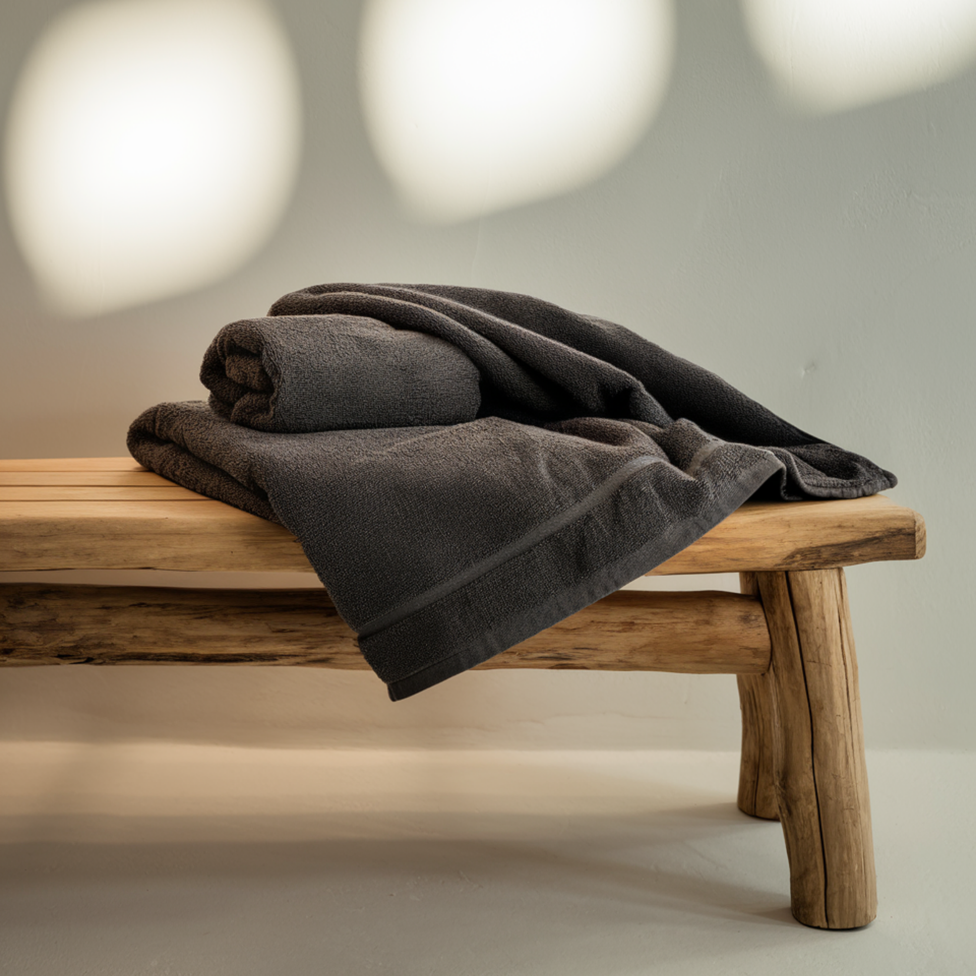 Lot 2 serviettes de bain luxe (150×70 cm)
